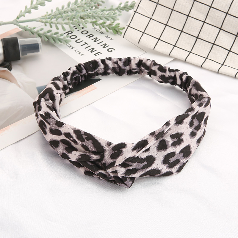 Wholesale Women Fashion Leopard Print Headband