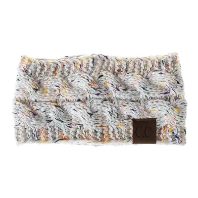 21 Colors Women Knitted Plaid Headband
