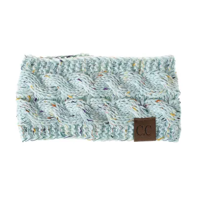 21 Colors Women Knitted Plaid Headband