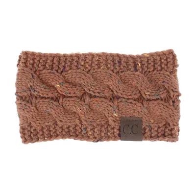 21 Colors Women Knitted Plaid Headband