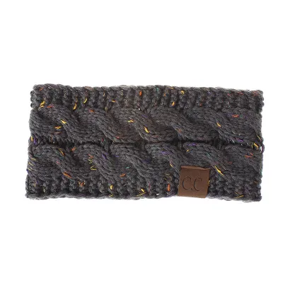 21 Colors Women Knitted Plaid Headband