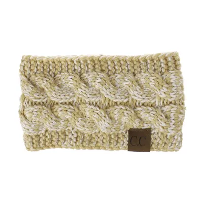 21 Colors Women Knitted Plaid Headband