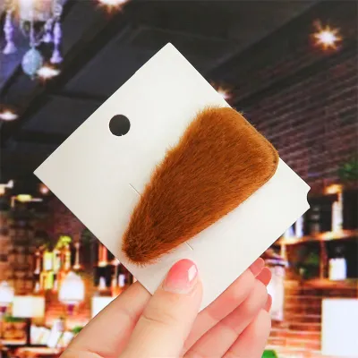 Fashion New Geometric Plush Women Hair Clip Square Oval Rectangle