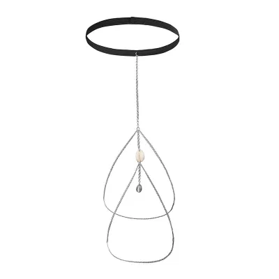 Creative Shell Decor Women Double-layer Thigh Body Chain