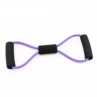 Latex 8 Shaped Pull Rope Chest Expander Yoga Fitness Gym Equipment