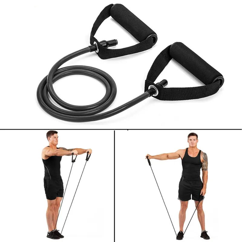 120cm Yoga Elastic Multi-Functional Latex Resistance Tube for Home Fitness Pull Rope