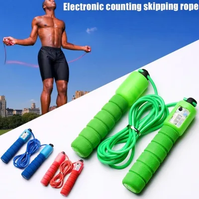 Fitness Adjustable Fast Speed Counting Jump Skip Rope