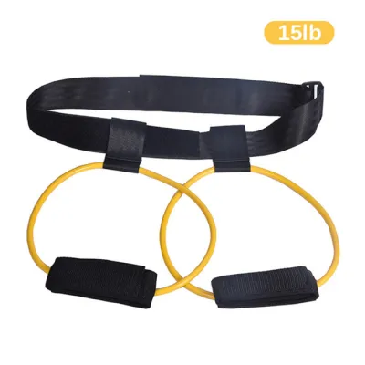 Home Yoga Resistance Booty Bands Set for Leg Muscle Training Elastic Pedal Bands