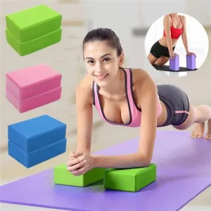 EVA Foam Yoga Brick for Stretching, Body Shaping, Non-Slip Gym Blocks
