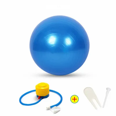 Multi-Color PVC Sports Massage Yoga Balls With Pump