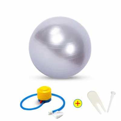 Multi-Color PVC Sports Massage Yoga Balls With Pump