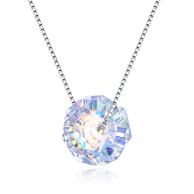 Trendy Style Classic Unique S925 Silver Women Fashion Swarovski Element Necklace