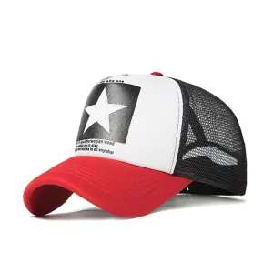 Breathable Mesh Baseball Cap Unisex
