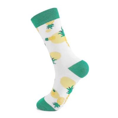 Women's Fruit Pattern Combed Cotton Stretchy Socks