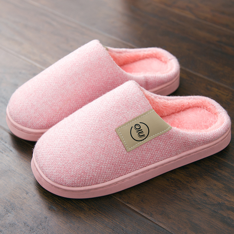 Wholesale Size:4.5-13 Women Winter Warm Non-Slip House Slippers