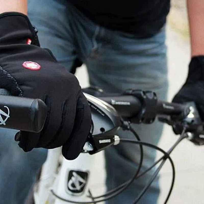 Men Winter Waterproof Cashmere Mittens
