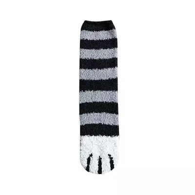 Women Thicken Cute Cat Paw Pattern Floor Socks