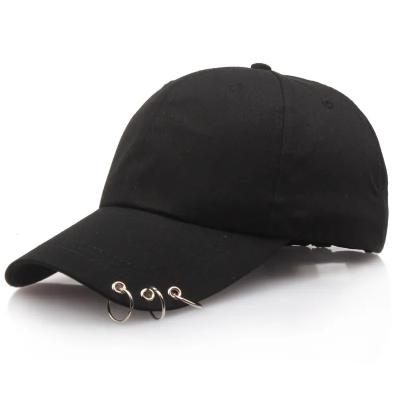 Unisex Fashion Circle Decor Casual Peaker Cap