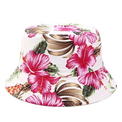 Women Fashion Print Reversible Bucket Hat