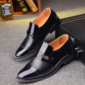 Size:6.5-11.5 Men Casual Hollow Out PU Loafers Business Shoes