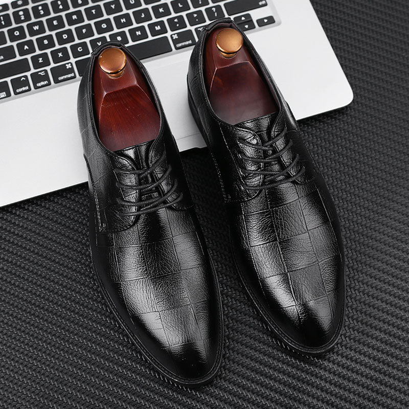 Wholesale Size:6.5-12 Men Winter Business PU Loafers Shoes