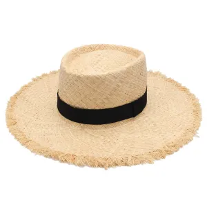 Women Casual Summer Sun-protect Wide Brim Straw Hat