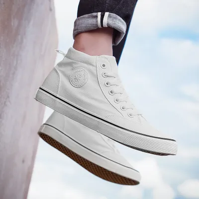Size65-10 Men Leisure Classic High Top Canvas Shoes