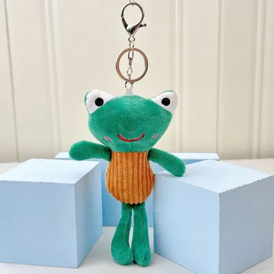 Fashion Cute Long Legs Frog Plush Doll Pendant Keychain