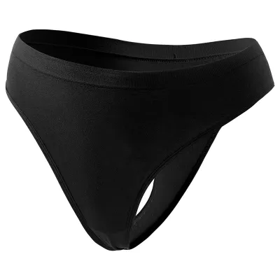Women Fashion Sexy Solid Color Plus Size Low Waist Thong