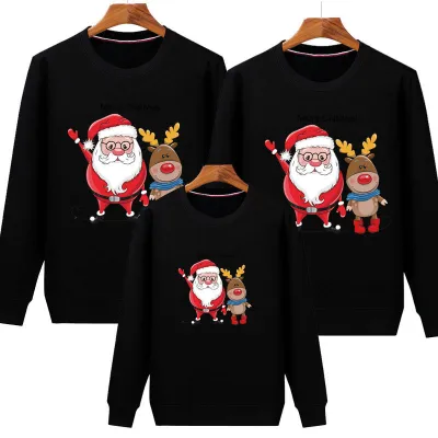 Christmas Family Matching Long Sleeve Parent-Child Sweatshirt