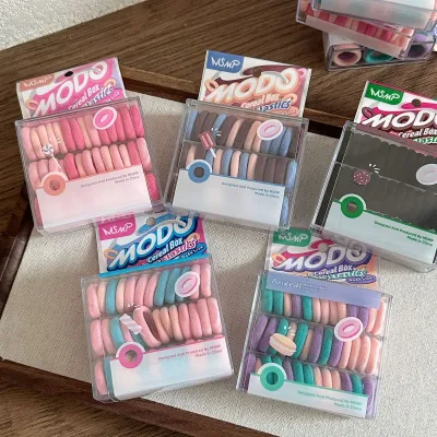 Girls Fashion Multicolor Hair Tie 40pcs-Pack