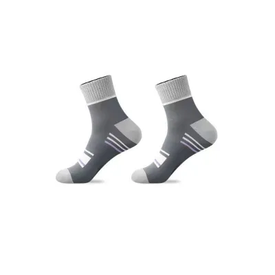 Men's Fashion Casual Color Block Mid-Tube Breathable Sports Socks