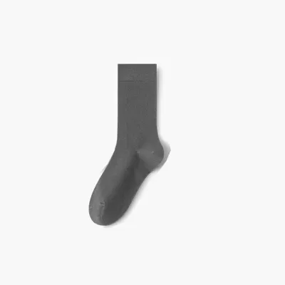 Women Fashion Casual Simple Spring Autumn Cotton Boneless Mid-Calf Socks