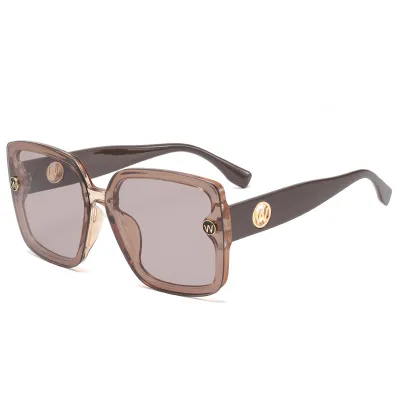 Women Fashion Retro Square Frame Sunglasses