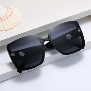 Women Fashion Retro Square Frame Sunglasses
