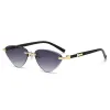 Black Gold Frame Gradual Gray