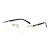 Black Gold Frame Transparent