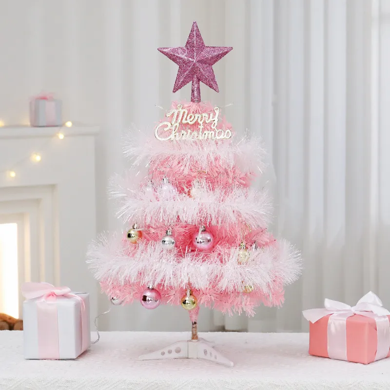 Mini Christmas Tree Creative Decoration PVC Desktop Ornament