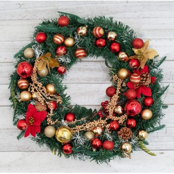 Christmas Ball Decoration Plastic 4cm 50pcs Gift Box