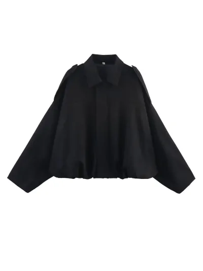 Women Casual Suede Bomber Jacket Coat Street Style