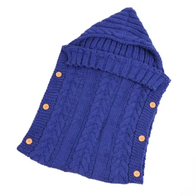 Infant Knitted Wool Sleeping Bag for Autumn Winter Small Fresh