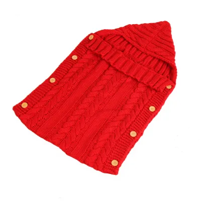 Infant Knitted Wool Sleeping Bag for Autumn Winter Small Fresh