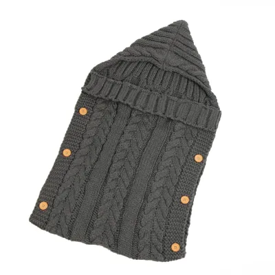 Infant Knitted Wool Sleeping Bag for Autumn Winter Small Fresh