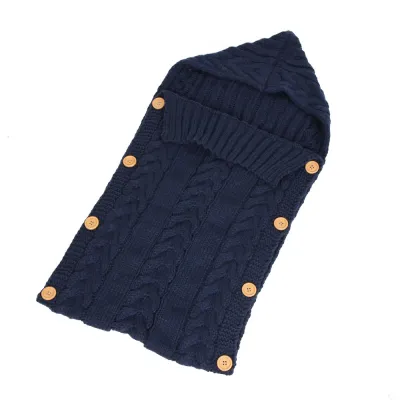 Infant Knitted Wool Sleeping Bag for Autumn Winter Small Fresh