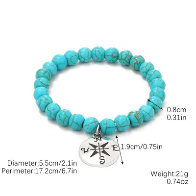 Vintage Women's Turquoise Stone Bracelet