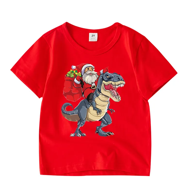 Cartoon Christmas Short-Sleeved T-Shirt for Men