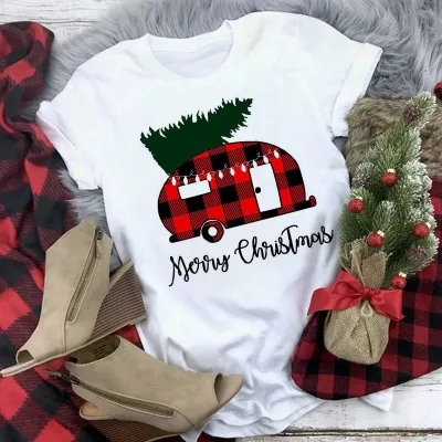Short Sleeve Christmas Unisex Party T-Shirt