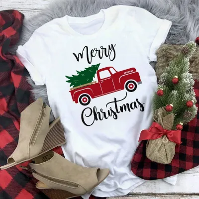 Short Sleeve Christmas Unisex Party T-Shirt