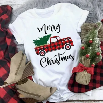 Short Sleeve Christmas Unisex Party T-Shirt