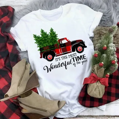 Short Sleeve Christmas Unisex Party T-Shirt